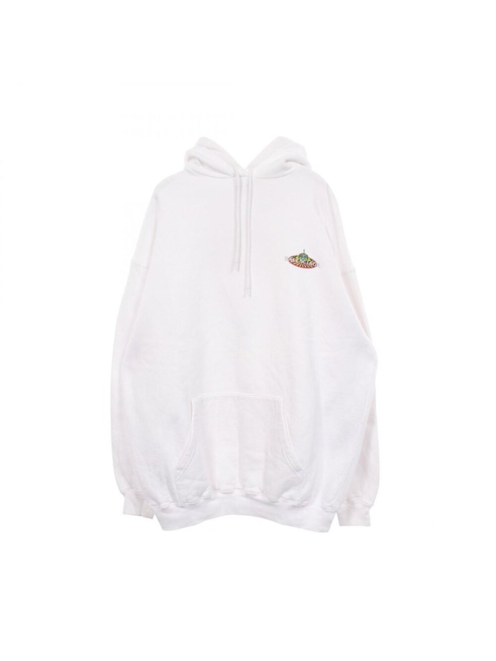 Balenciaga Hoodie Bonjour Brushed Lining Cotton Pullover